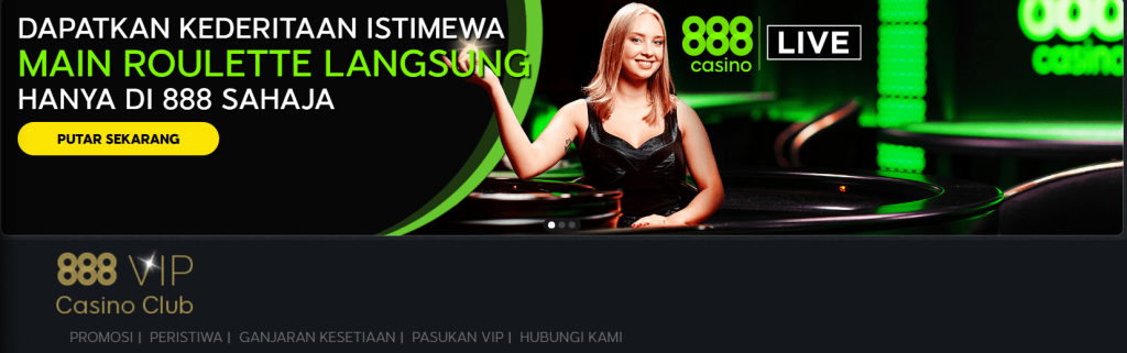 888 Casino Program Setia