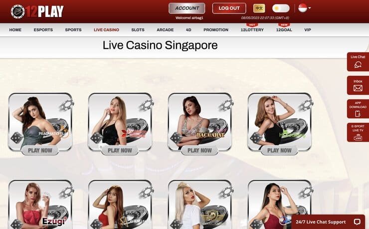 12Play Casino Games Malaysia