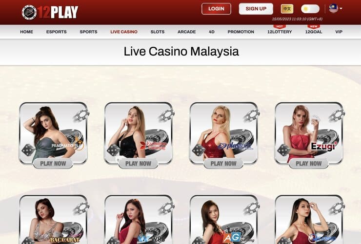 12Play Online Blackjack Malaysia