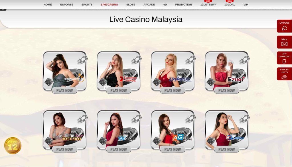 12play mahjong live casino