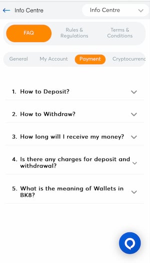 BK8 Deposit Guide