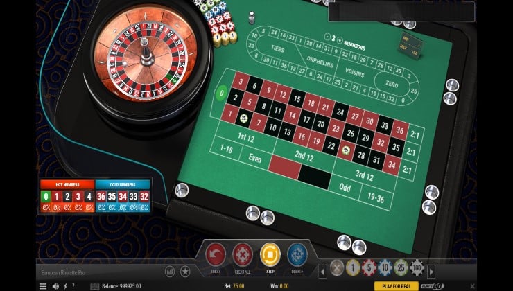 Playing European Roulette by Play’n Go at the 12Play casino
