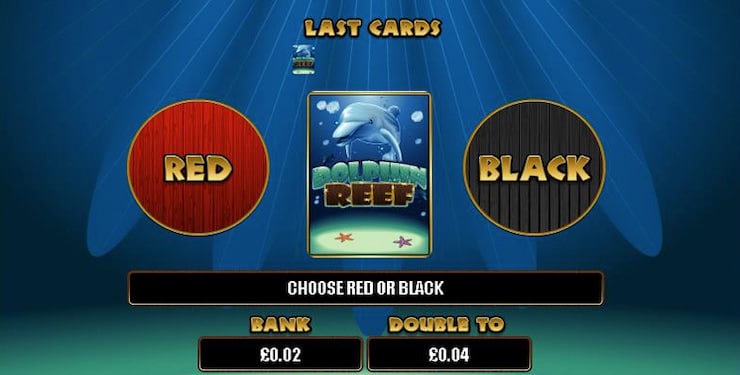 Dolphin Reef Gamble Feature