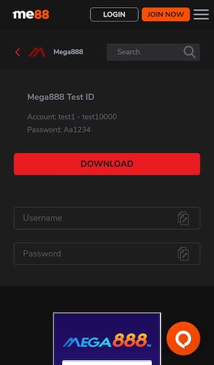 Mega888 Download Step 3