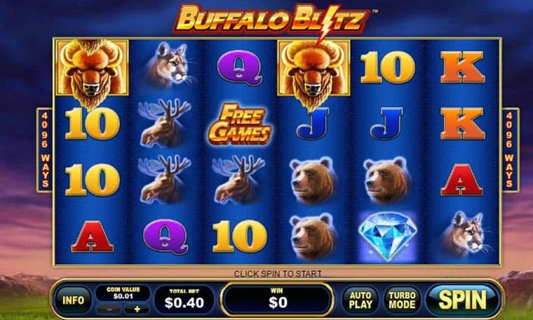 Playtech Slot: Buffalo Blitz