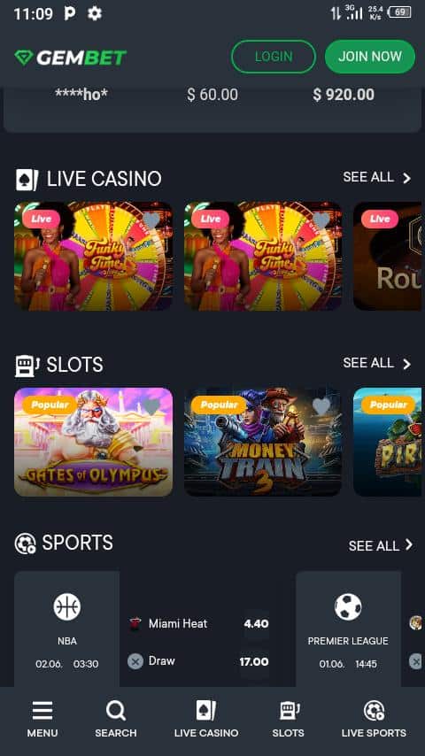GemBet Casino App