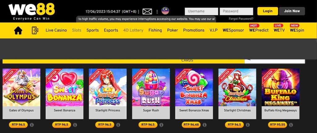 We88 Touch ‘n Go casino site