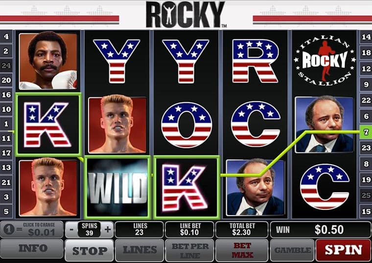 Playtech Slot Malaysia: Rocky