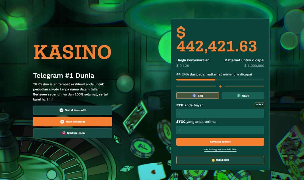 TG.Casino Kasino Telegram