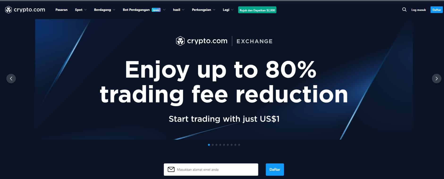 Crypto.com Pertukaran Kripto