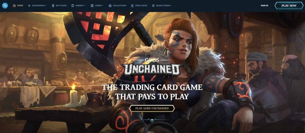 Gods Unchained Bermain untuk mendapatkan