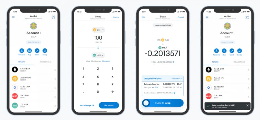 Memindahkan DEFC ke Crypto Wallet