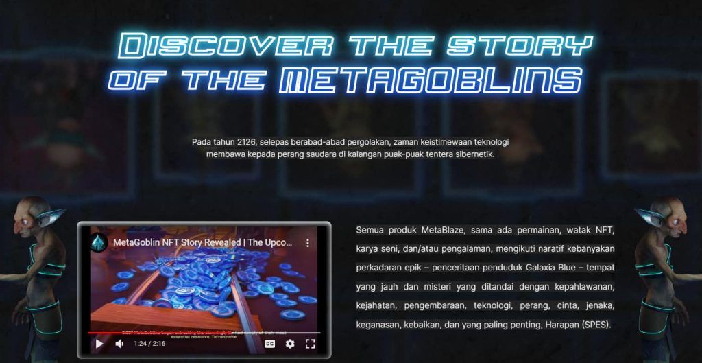 MetaGoblins NFT untuk pembelian
