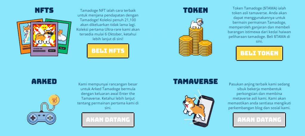 Tamadoge Bermain untuk mendapatkan
