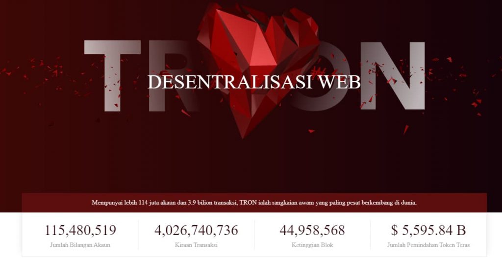 Tron Web 3.0 Kripto