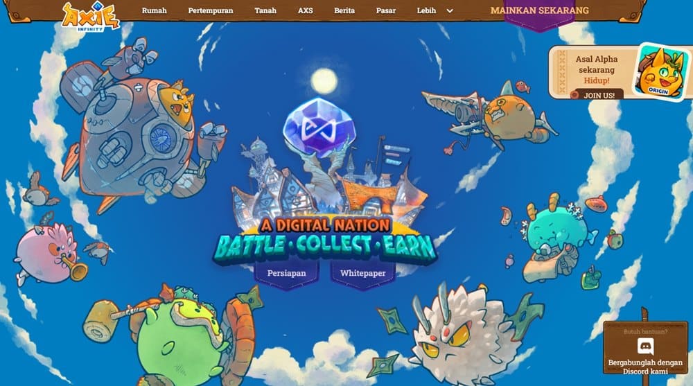 Axie Infinity – Permainan Kripto Teratas