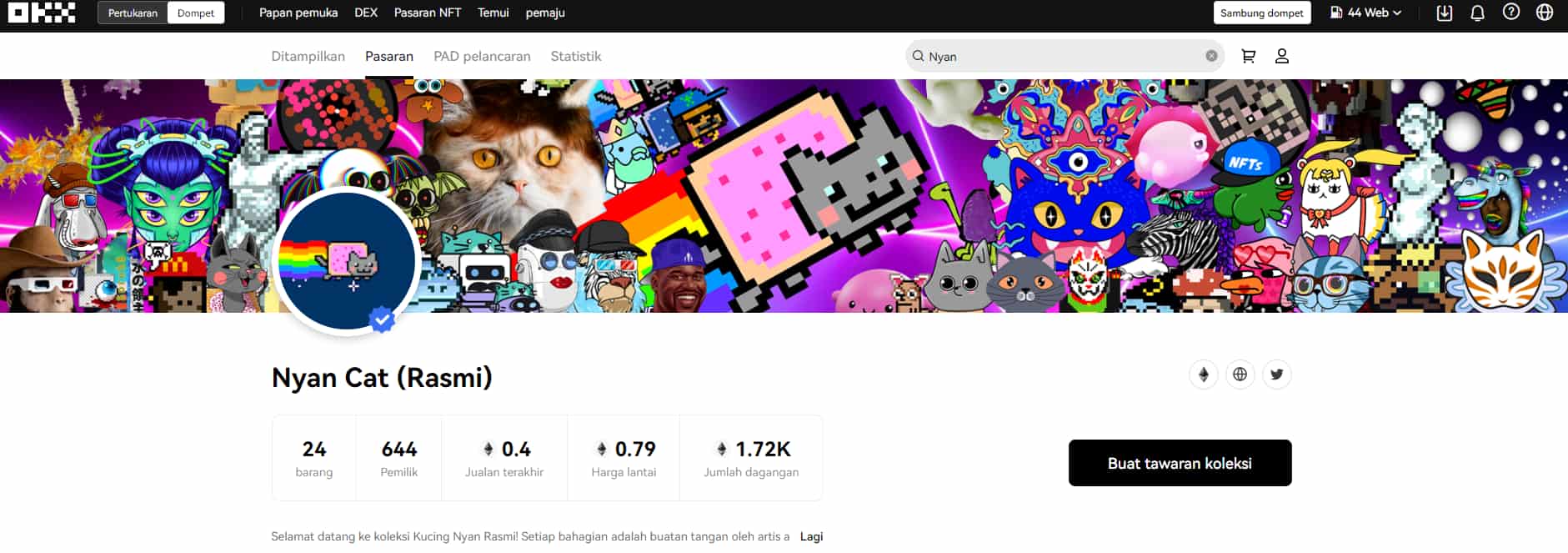 Nyan Cat OKX