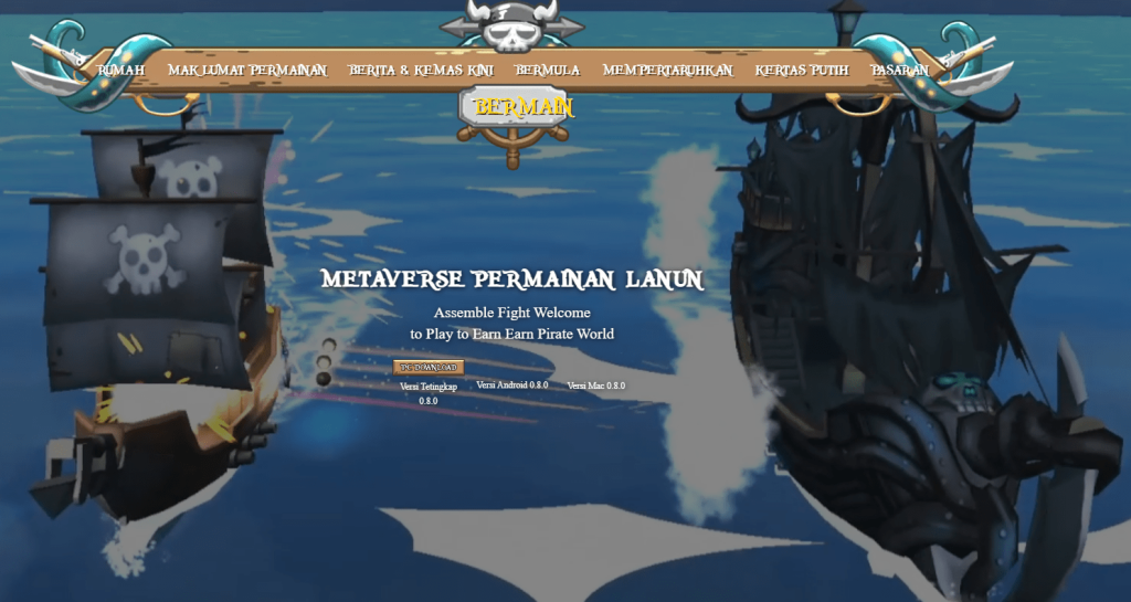 PirateXPirate – Permainan P2E