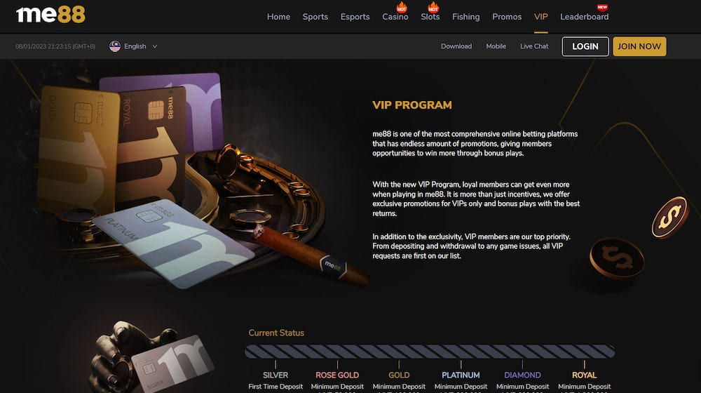 ME88 VIP Program