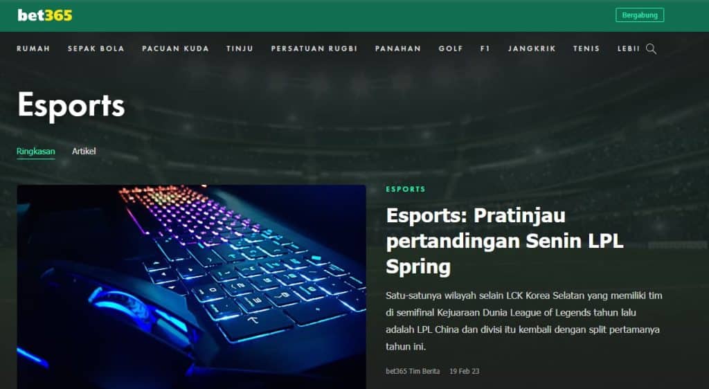 Bet365 eSports