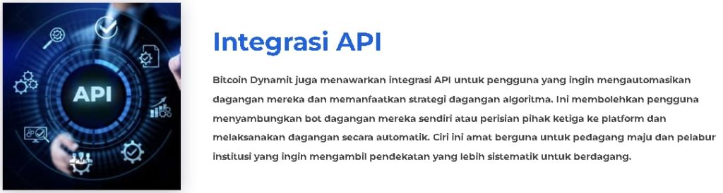 Bitcoin Dynamit API