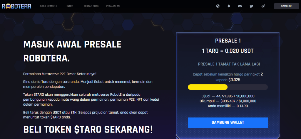 RobotEra - Syiling DeFi dengan Token Prajualan Terbaru 2025
