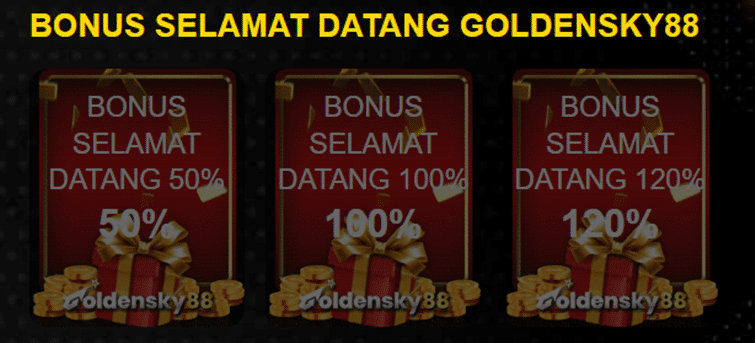 Bonus untuk Pelanggan Baru Goldensky88