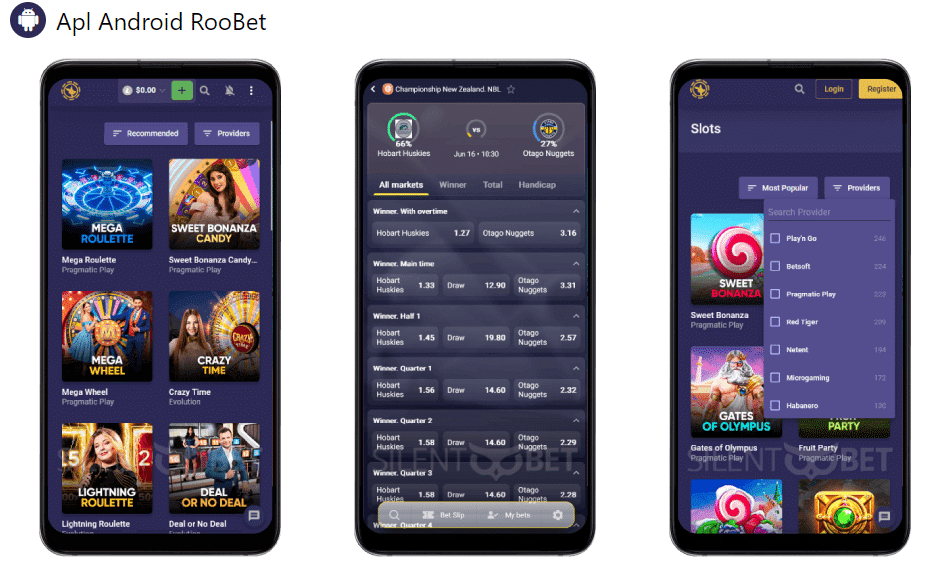 Aplikasi Roobet