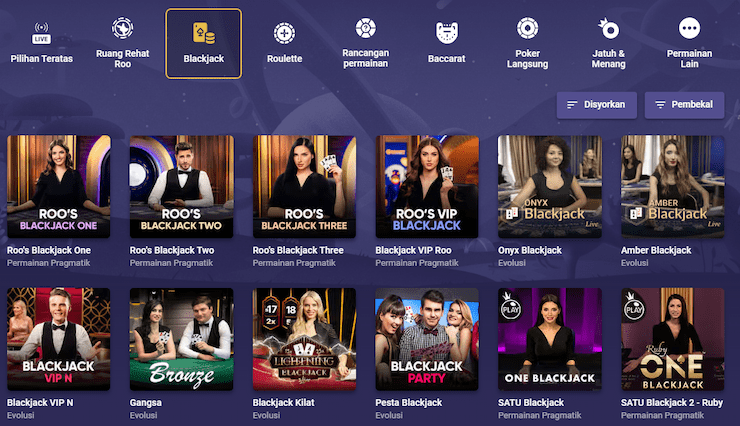 Roobet Blackjack