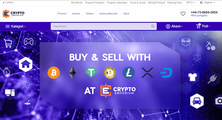 Gambaran keseluruhan Crypto Emporium