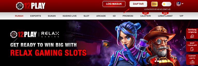 Pergi ke 12Play