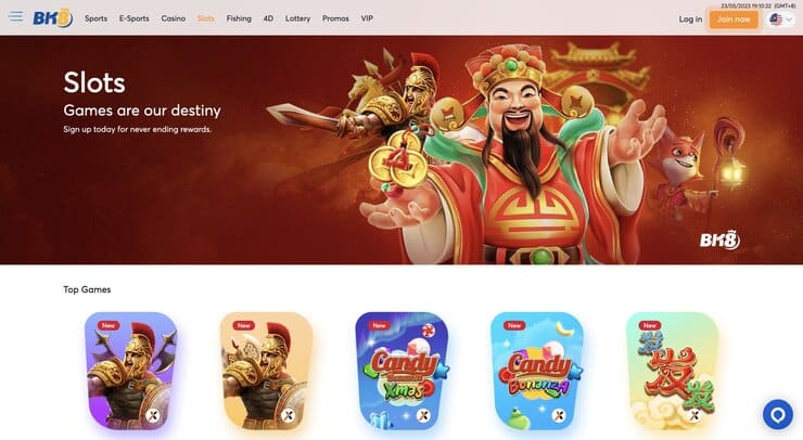 BK8 Microgaming Slots MY