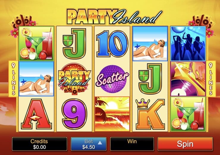 Party Island Slot Micrograming MY