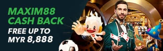maxim88 cashback