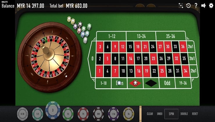 demo mode roulette