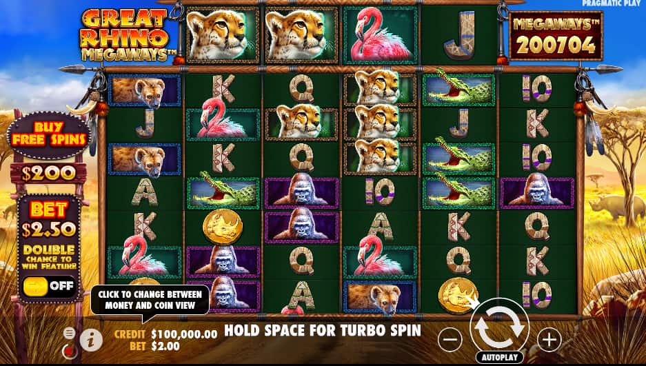 pragmatic play slots - great rhino
