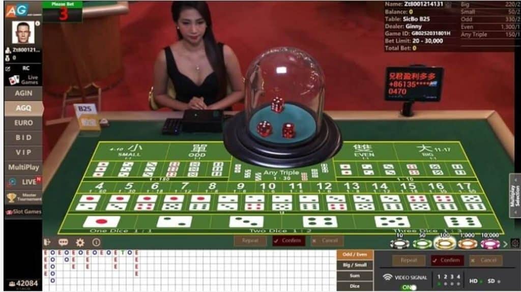 Live Sic Bo