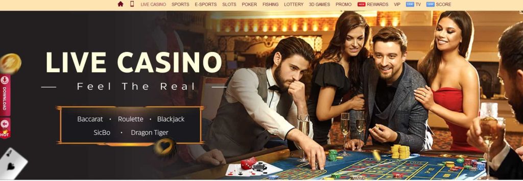 uea8 live casino