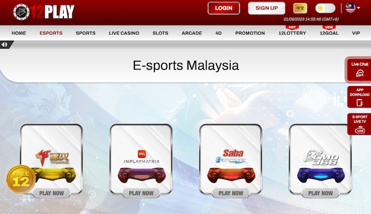 12Play eSports Betting