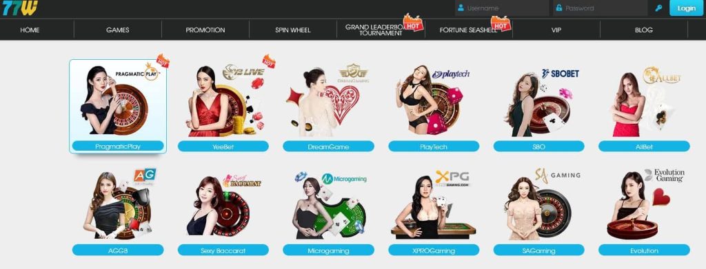 77bet live casino