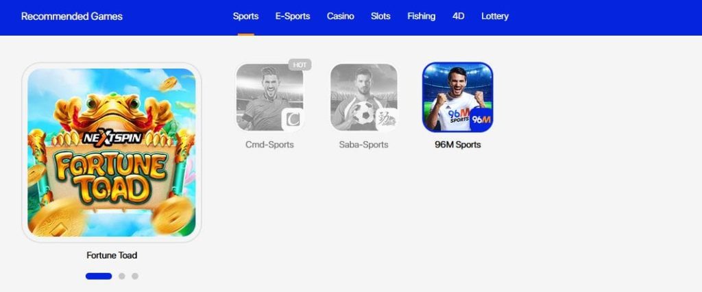 96m sportsbook
