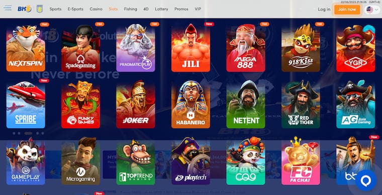 BK8 Slots