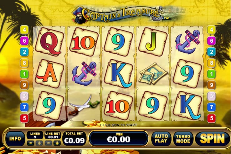 Captain's Treasure Slot
