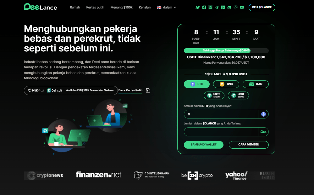 Deelance - Inovasi Blockchain Revolusioner