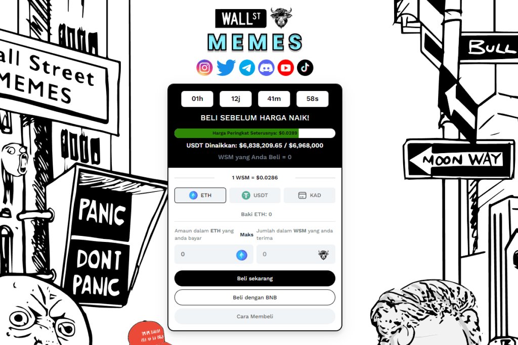 Wall Street Memes - Berdagang dengan Kegembiraan Media Sosial