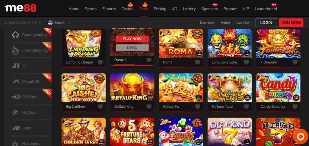 Me88 Touch ‘n Go online casino site