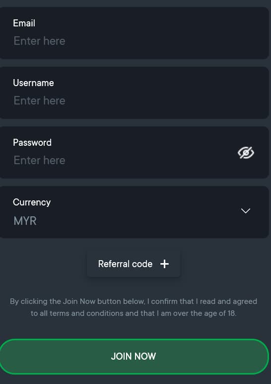 Register an Account