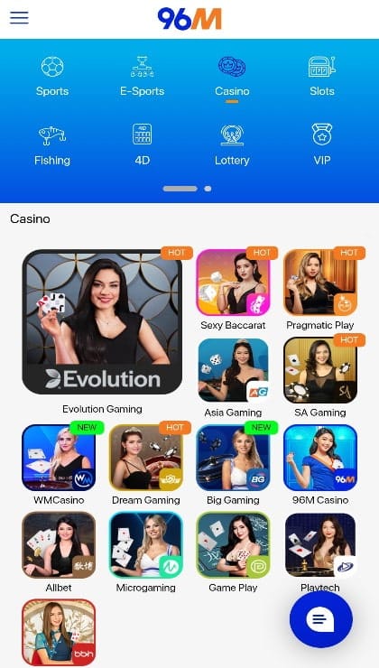 The mobile version of 96M