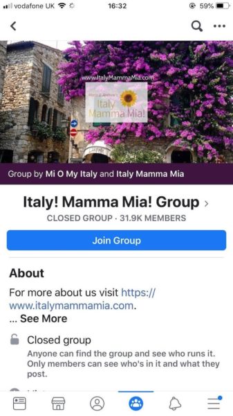Promosikan Laman Web facebook group