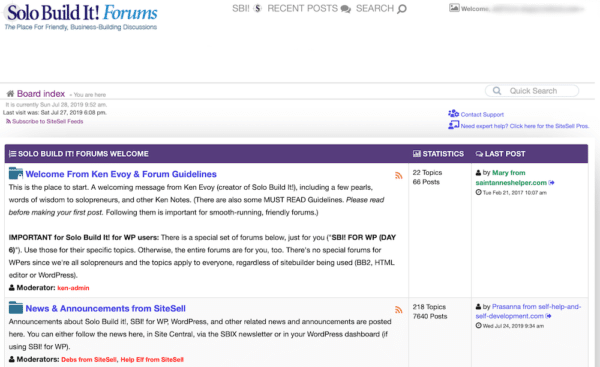 Promosikan Laman Web forum
